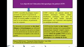 L1 SPS_UE11.S2-A6 Maladies chroniques, ETP_Y. BALCOU-DEBUSSCHE