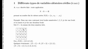 PACES_UE4-A7 Variables aléatoires - Loi de distribution