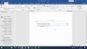 Microsoft Word 019 Modifier l’orientation d’une page d’annexe