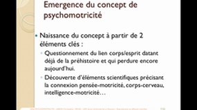 UEsp PSYCHOMOTRICITÉ-A1 Histoire de la psychomotricité_J-C. LEBON