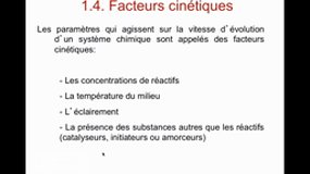 PACES_UEsp PHARMACIE-A2 Cinétique chimiqu - Facteur concentration