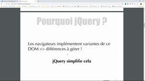 Introduction à jQuery