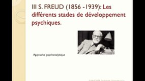 5: Stades de développement psychique selon  S.Freud