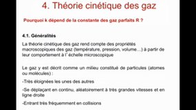 PACES_UEsp PHARMACIE-A4 Cinétique chimique - Théorie cinétique des gaz
